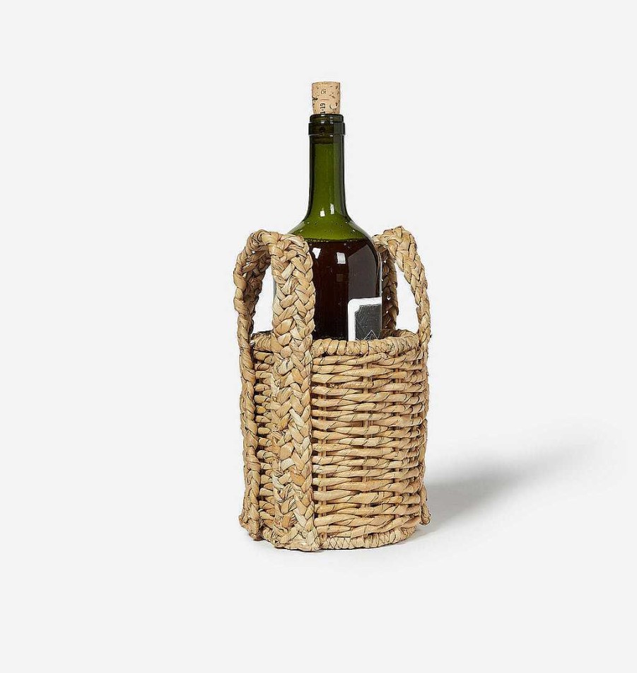 Best Shoppe Amber Interiors Gambrel Seagrass Wine Caddy