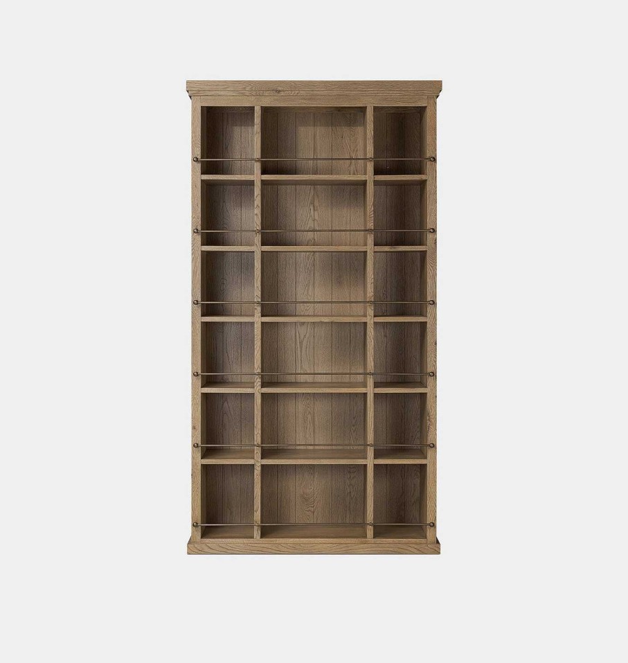 Hot Amber Lewis x Four Hands Alistar Bookcase Worn Oak