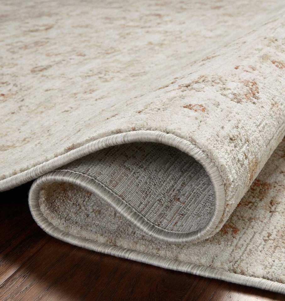 Hot Amber Lewis x Loloi Honora Hon-03 Beige / Spice Area Rug