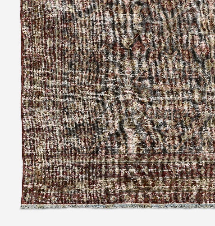 Hot Shoppe Vintage - Rugs Vintage Mahal Rug 4'3" X 10'