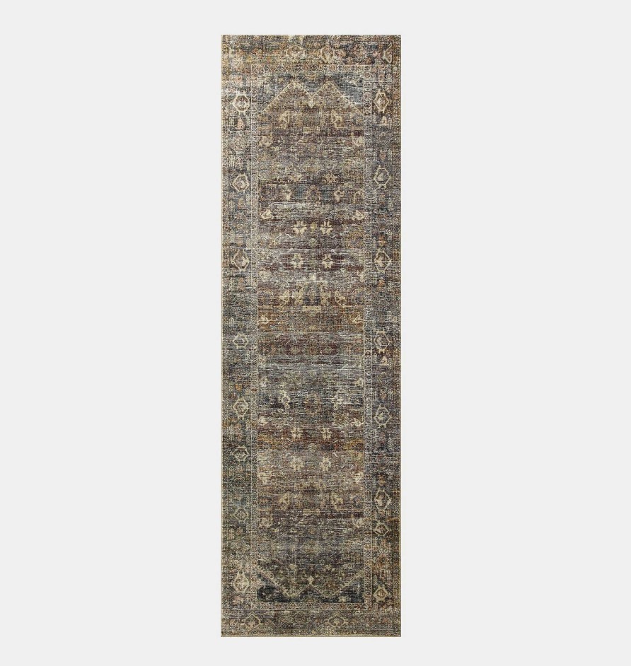 Clearance Amber Lewis x Loloi Morgan Mog-05 Spice / Lagoon Area Rug