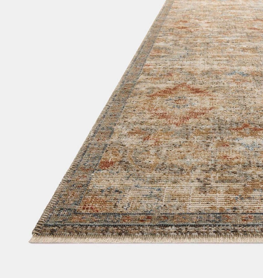 Clearance Loloi Rugs Heritage Her-10 Grey / Sunset Area Rug