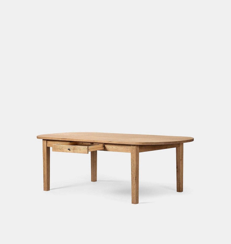 Clearance Amber Lewis x Four Hands Megan Dining Table Worn Oak