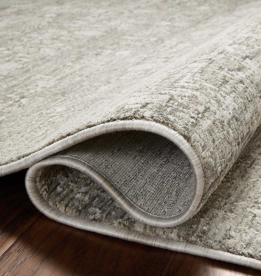 Clearance Amber Lewis x Loloi Honora Hon-04 Grey / Beige Area Rug