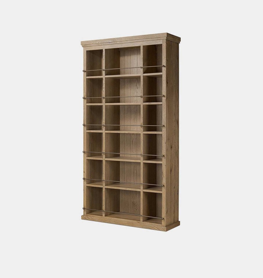 Hot Amber Lewis x Four Hands Alistar Bookcase Worn Oak