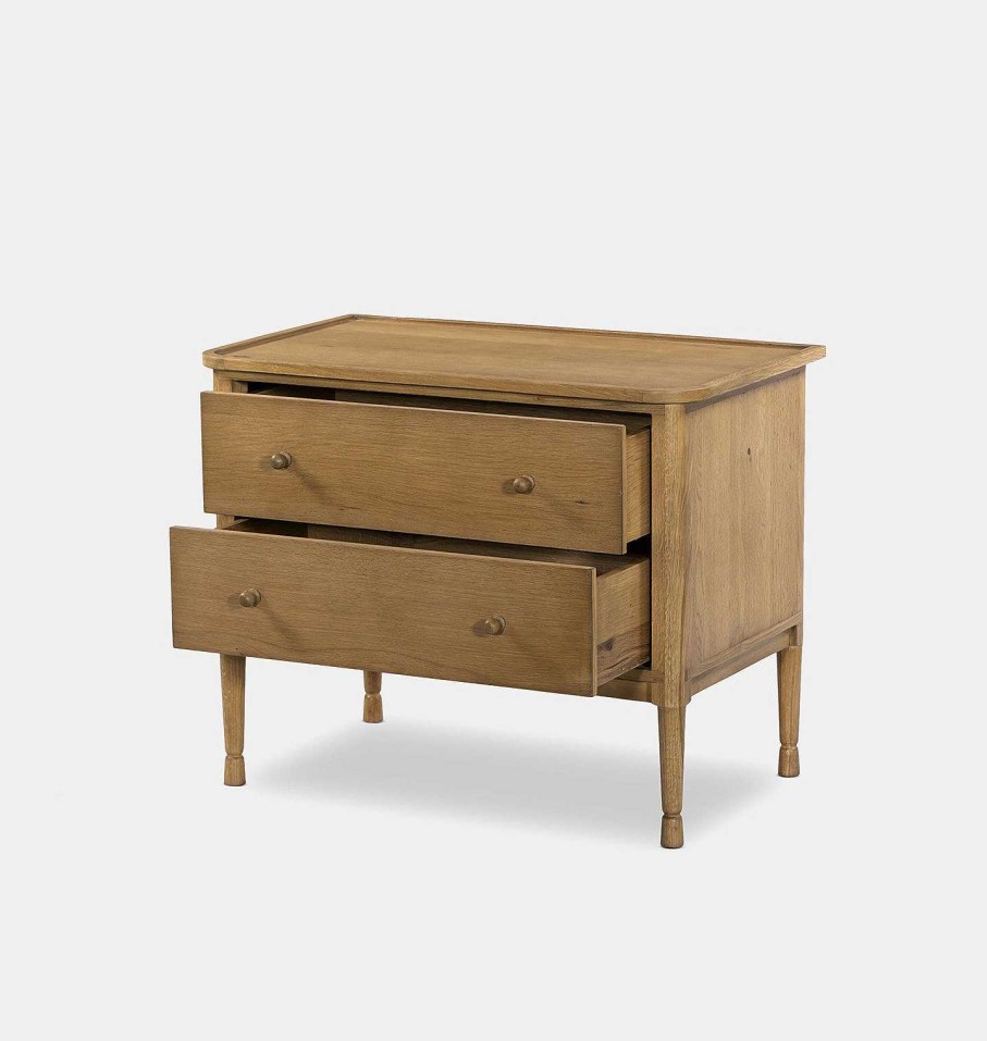 Wholesale Amber Lewis x Four Hands Franny Nightstand Caramel Oak