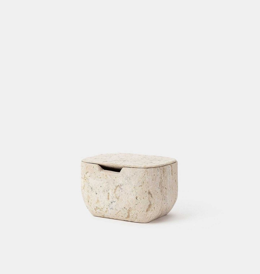 Best Shoppe Amber Interiors Travertine Container