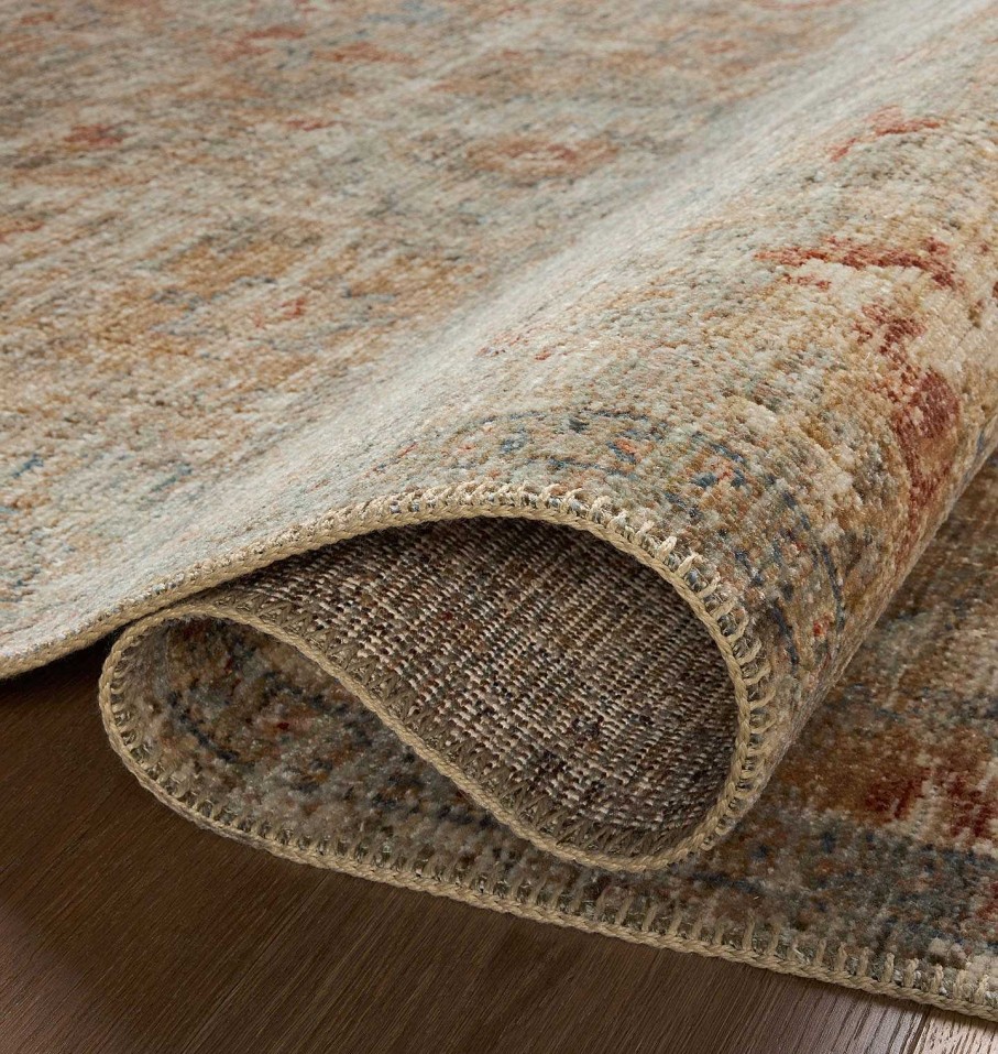 Clearance Loloi Rugs Heritage Her-10 Grey / Sunset Area Rug