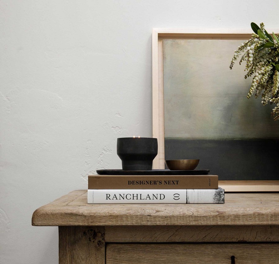 Clearance Reisfields NYC Charcoal No. 6 Candle