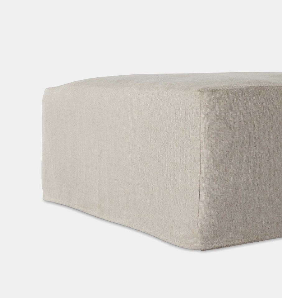 Clearance Austin Co Arabella Slipcovered Ottoman