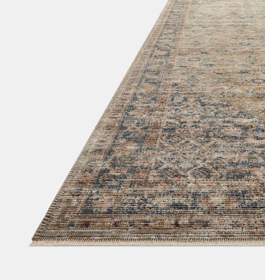 Online Loloi Rugs Heritage Her-08 Sage / Navy Area Rug