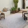 Online Amber Lewis x Loloi Topanga Top-08 Silver / Natural Area Rug