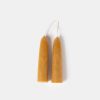 Clearance SKAR Organics Organic Beeswax Stubbies Candlestick S/2