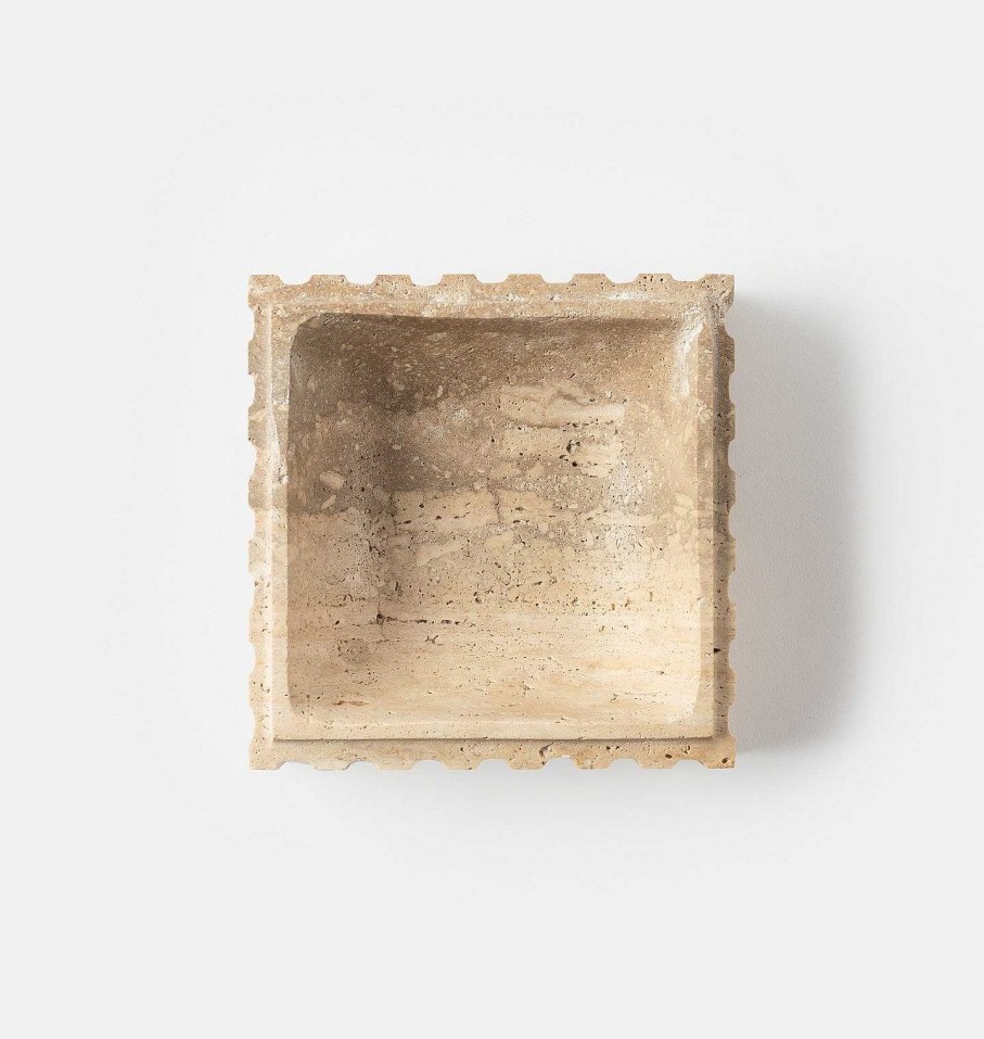 New Anastasio Home Athens Travertine Catchall