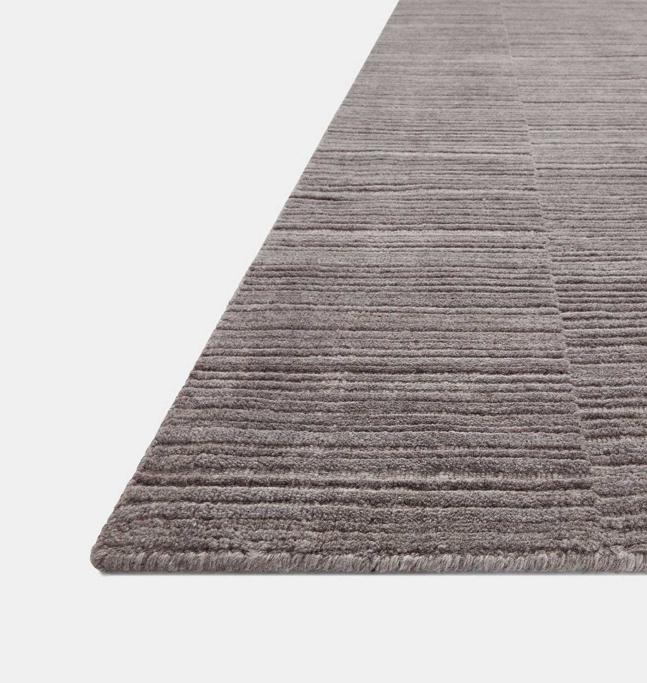 New Amber Lewis x Loloi Lou Lox-01 Grey Area Rug