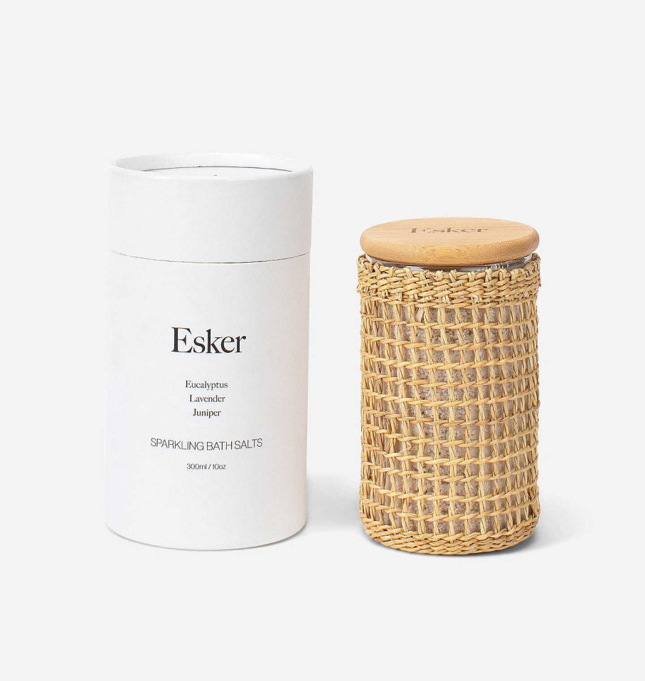 Online Esker Sparkling Bath Salts Carafe