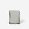 Online Shoppe Amber Interiors Brielle Ribbed Glass Vase