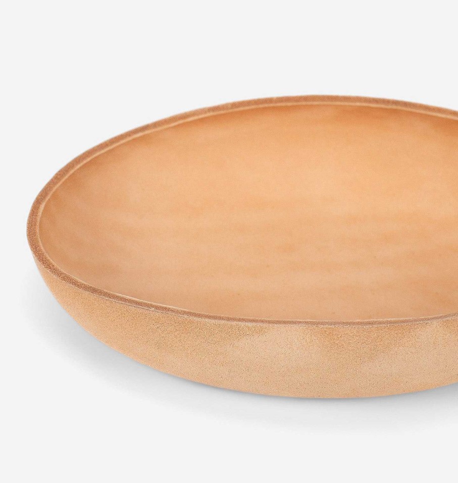 Online Shoppe Amber Interiors Leather Bowl