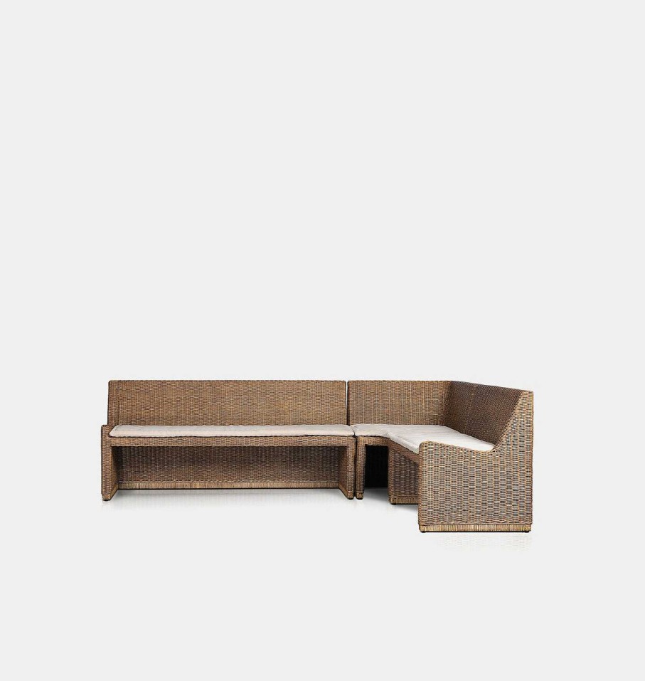 Online Amber Lewis x Four Hands Senna Dining Banquette L Shape 106"