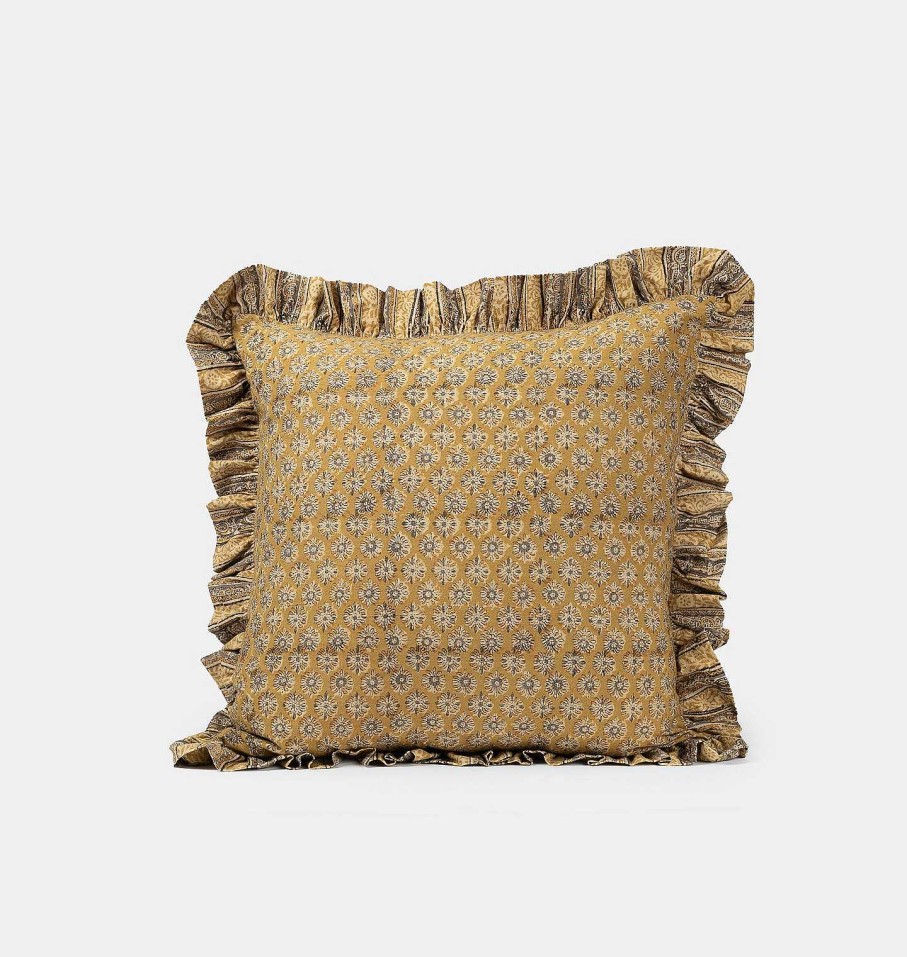 New Filling Spaces Anika Ruffled Pillow