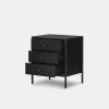 Best Austin Co Morelos 3 Drawer Nightstand