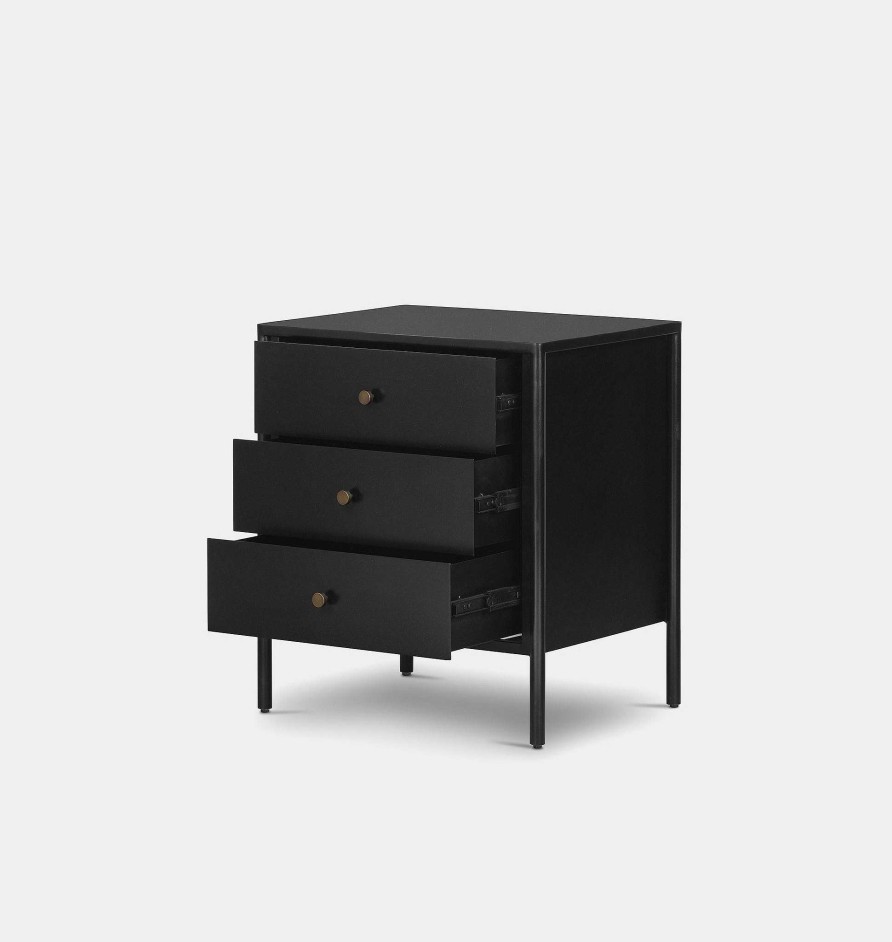 Best Austin Co Morelos 3 Drawer Nightstand