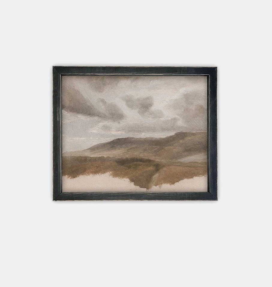 New Linen + Cloth Landscape Framed Ii