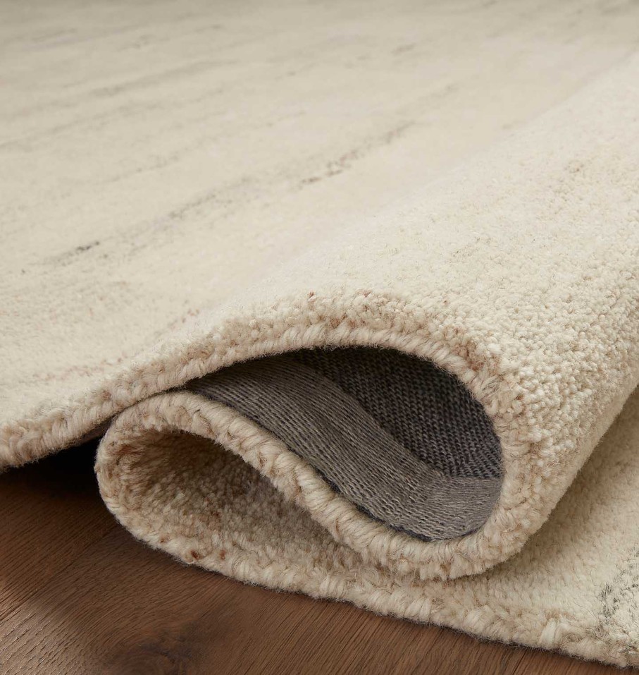 Best Amber Lewis x Loloi Rocky Roc-03 Natural / Fog Area Rug