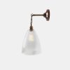 New Mullan Fend Prismatic Glass Wall Light