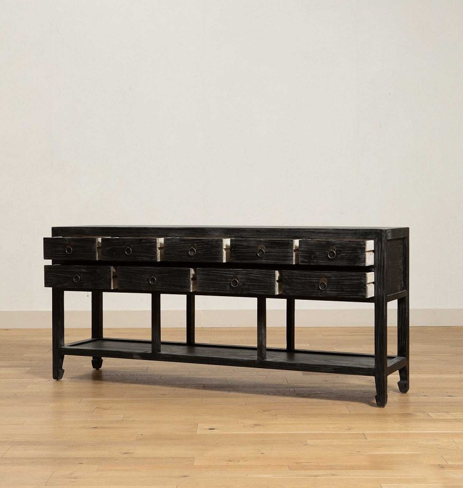 Clearance Club Cu Daniel Sideboard Black