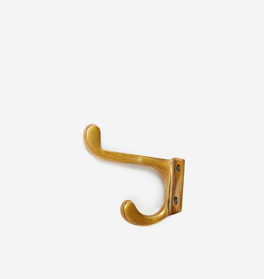 Best Country Hardware Waterford Brass Coat Hook