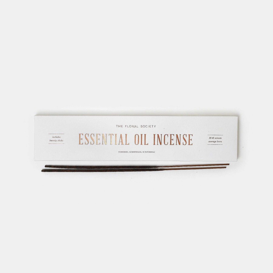 Wholesale The Floral Society Essential Oil Incense