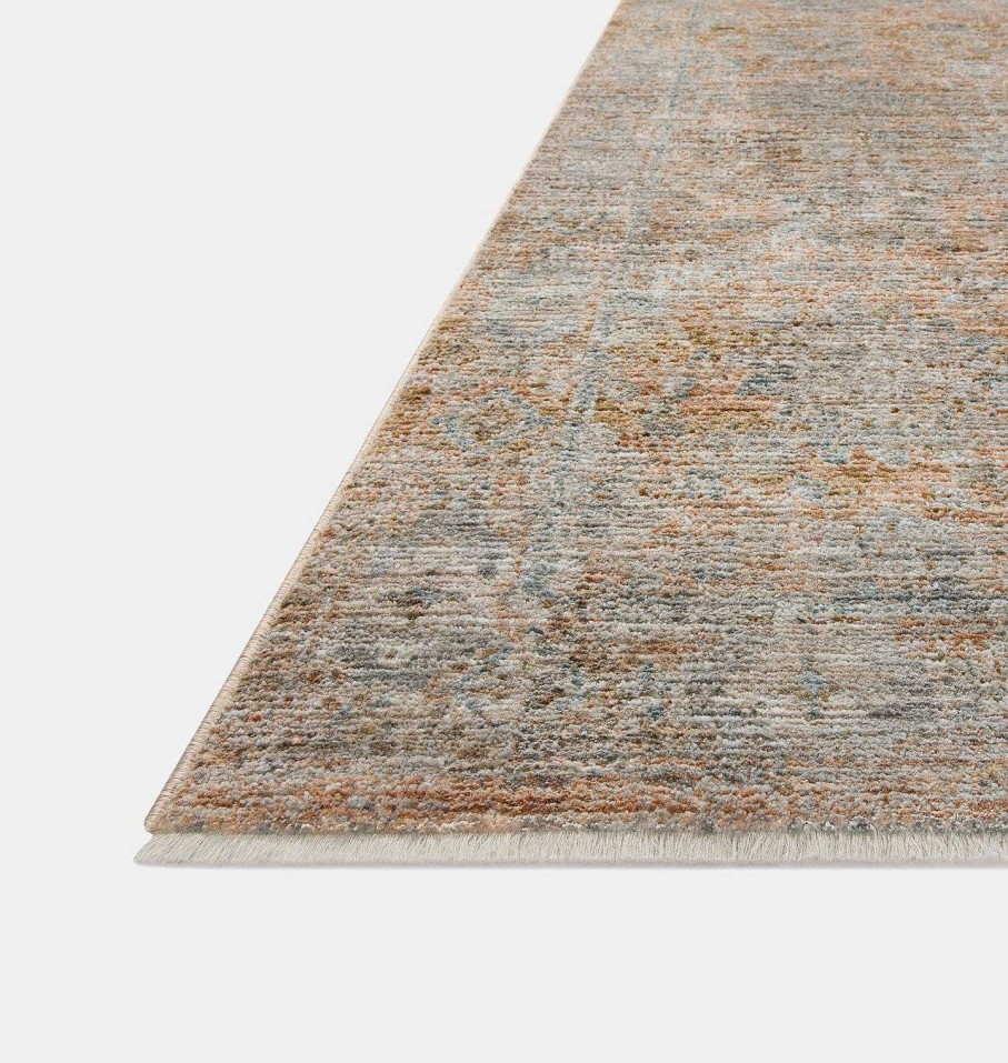 Best Jean Stoffer x Loloi Katherine Kes-02 Terracotta / Smoke Area Rug