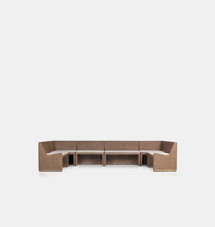 Online Amber Lewis x Four Hands Senna Dining Banquette U Shape 155"