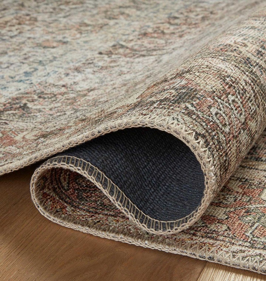 Hot Amber Lewis x Loloi Georgie Ger-09 Multi / Spice Area Rug