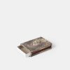 New J. Alexander Rustic Silver Silver Stamped Matchbox