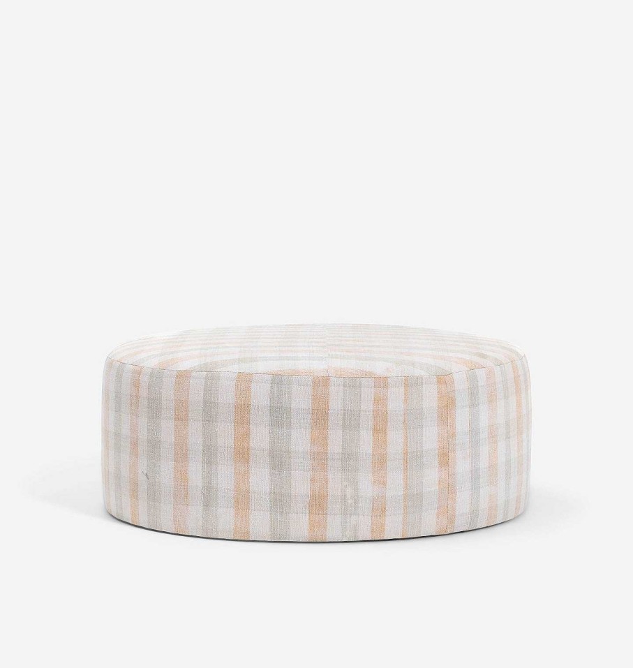 Clearance Made by Shoppe Topanga Round Ottoman M.Iv.Lxx