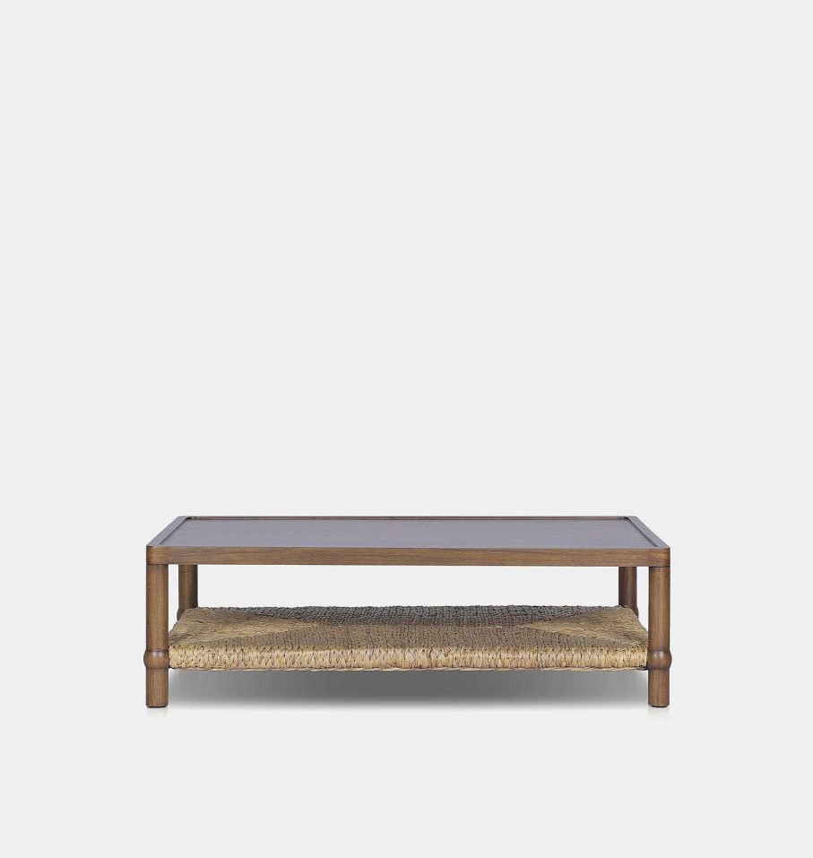 Hot Amber Lewis x Four Hands Gabriella Coffee Table Brown Mindi