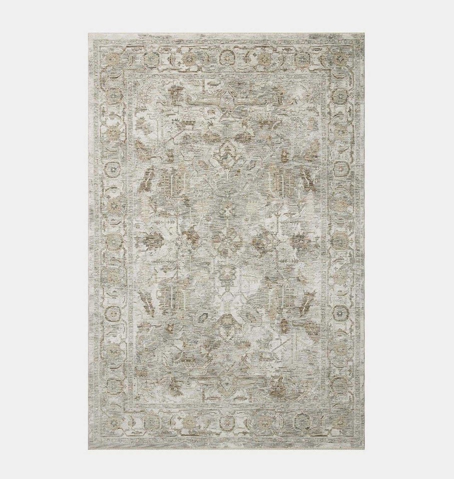 Best Amber Lewis x Loloi Honora Hon-06 Grey / Taupe Area Rug