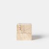 New Anastasio Home Travertine Cube Box