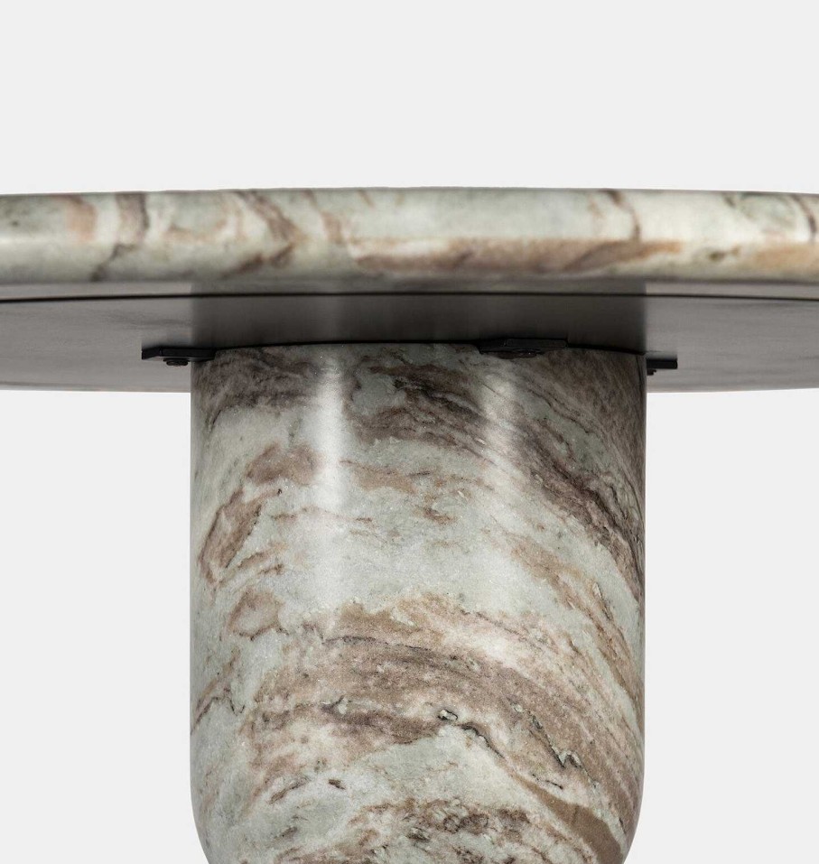 New Amber Lewis x Four Hands Figueroa Round Marble Dining Table