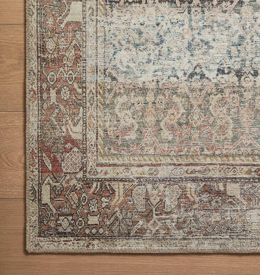 Hot Amber Lewis x Loloi Georgie Ger-09 Multi / Spice Area Rug