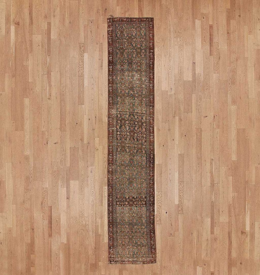 New Shoppe Vintage - Rugs Vintage Senneh Rug 3'5" X 17'8"