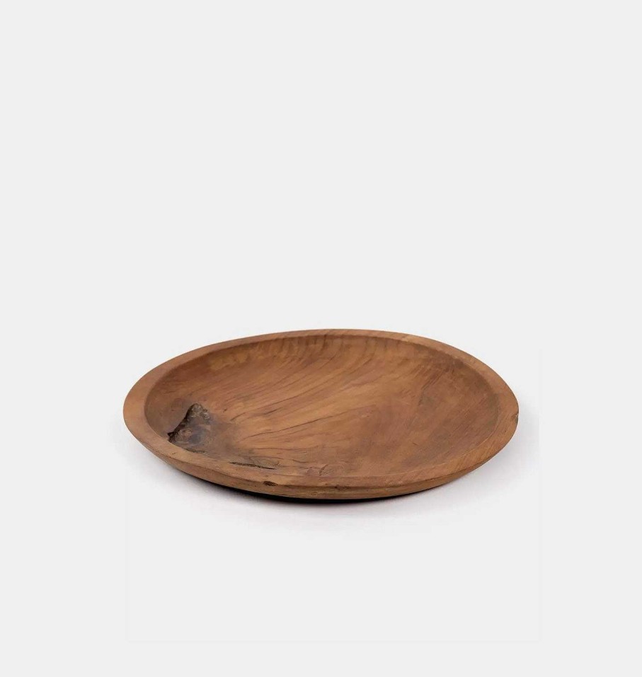 New Austin Co Luz Round Outdoor Tray