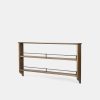 Clearance Amber Lewis x Four Hands Faria Plate Rack Tan Oak