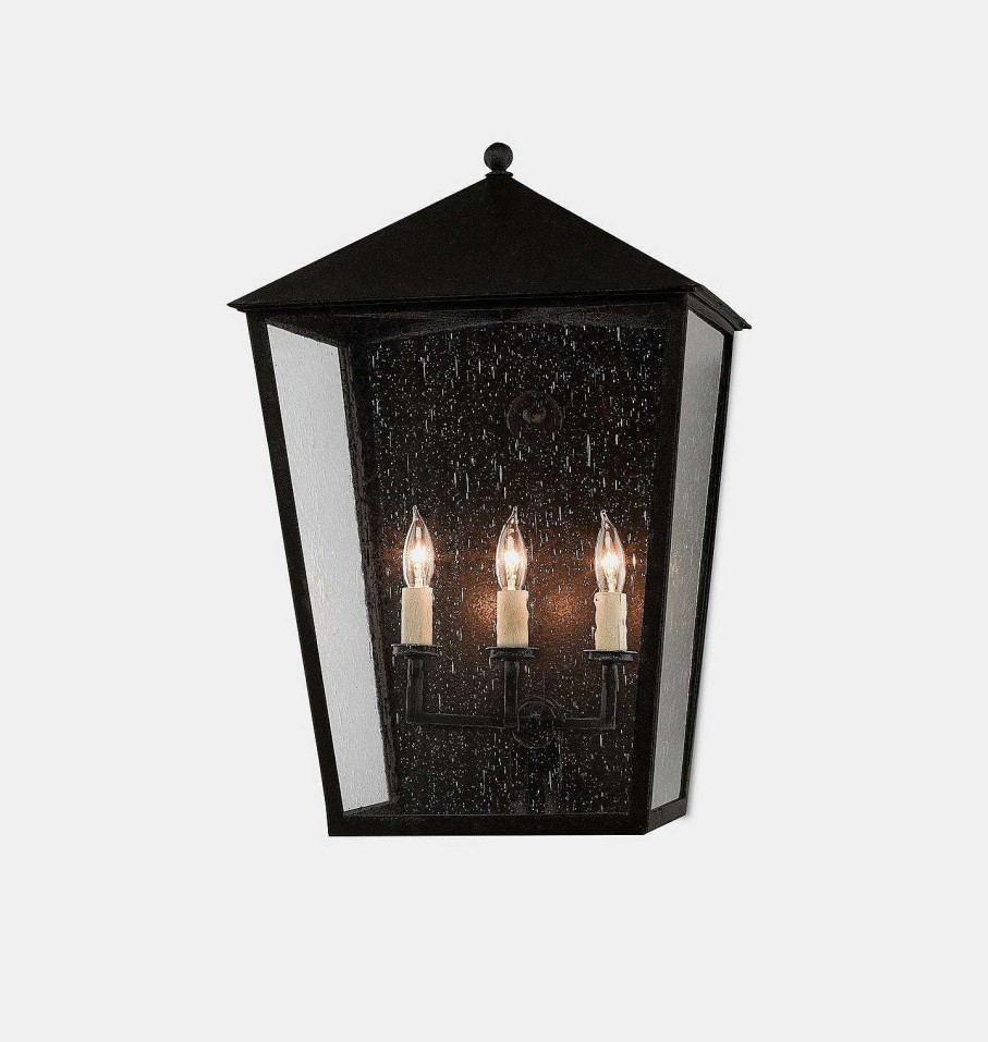 Clearance Currey & Company Jones Outdoor Wall Sconce