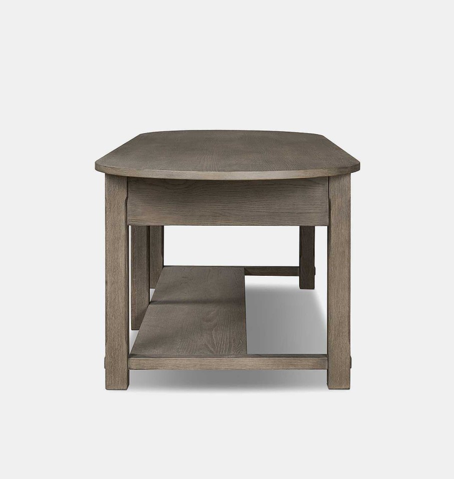 Hot Amber Lewis x Four Hands Elise Kitchen Island Hazel Oak