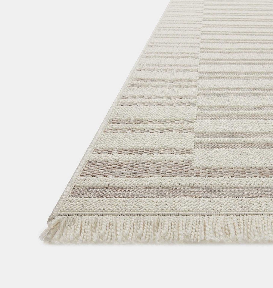 Wholesale Amber Lewis x Loloi Malibu Mab-03 Ivory / Dove Area Rug