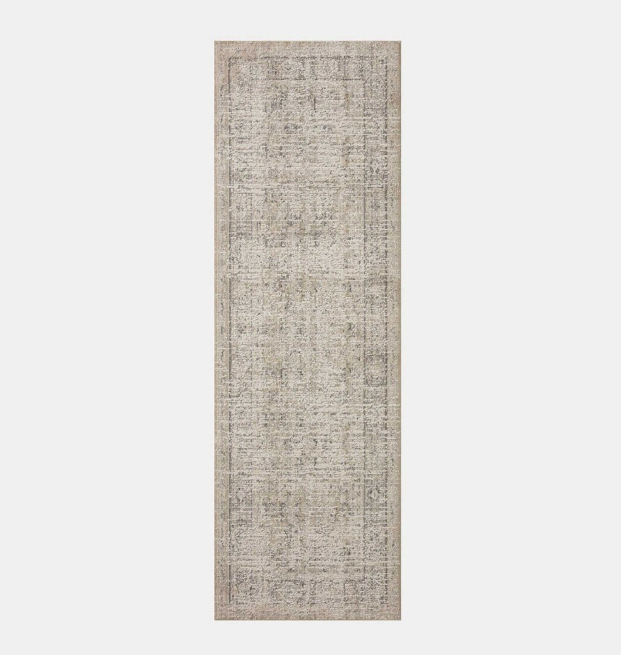 Clearance Amber Lewis x Loloi Alie Ale-03 Taupe / Dove Area Rug