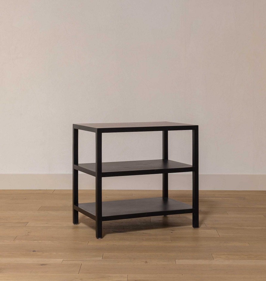 Wholesale Noir Lima Shelf Side Table